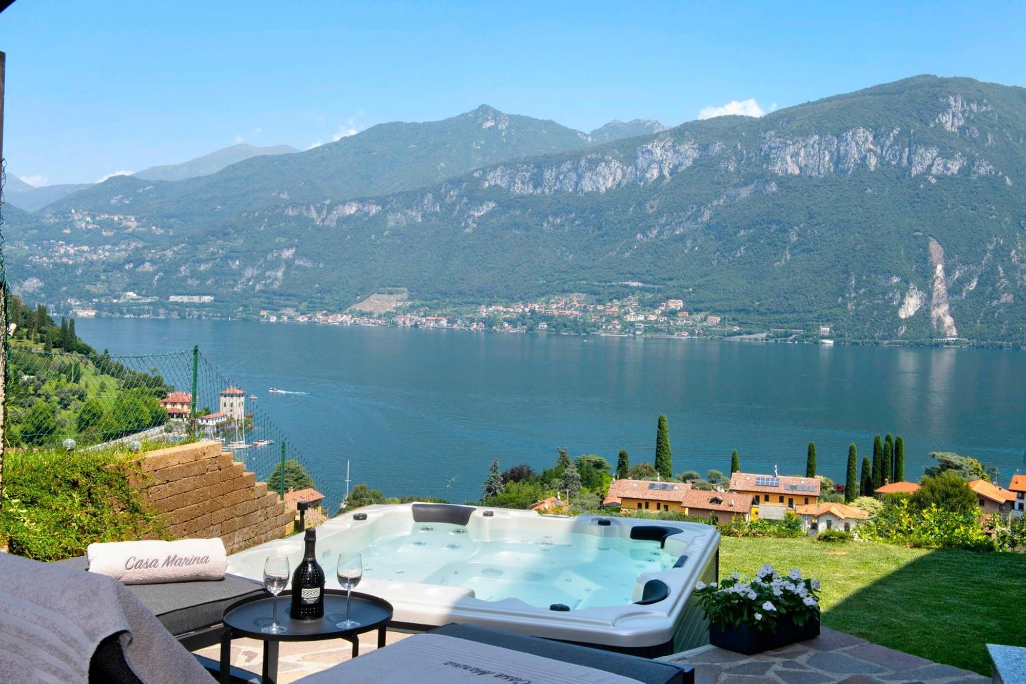Villa Casa Marina Bellagio Private Garden Exterior foto